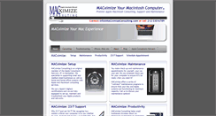 Desktop Screenshot of macximizeconsulting.com